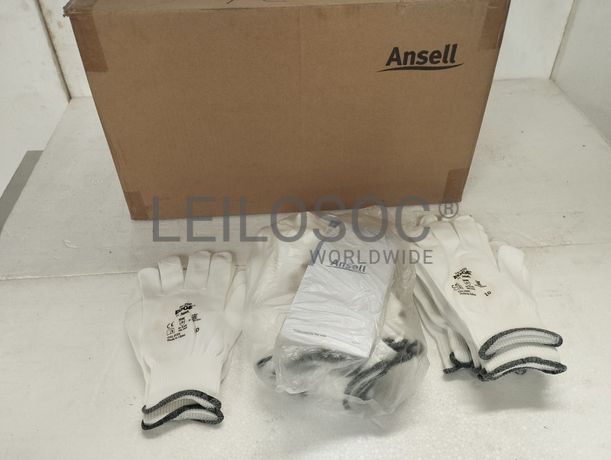420 pares de luvas Ansell Edge 76200 — uso geral, nylon, 240 mm, n.º 10