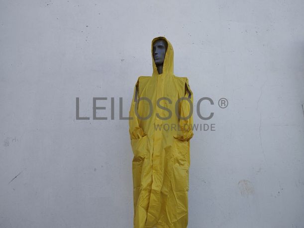 350 capas de chuva Delta Plus MA400 — amarelo, refletor no ombro, tamanho L