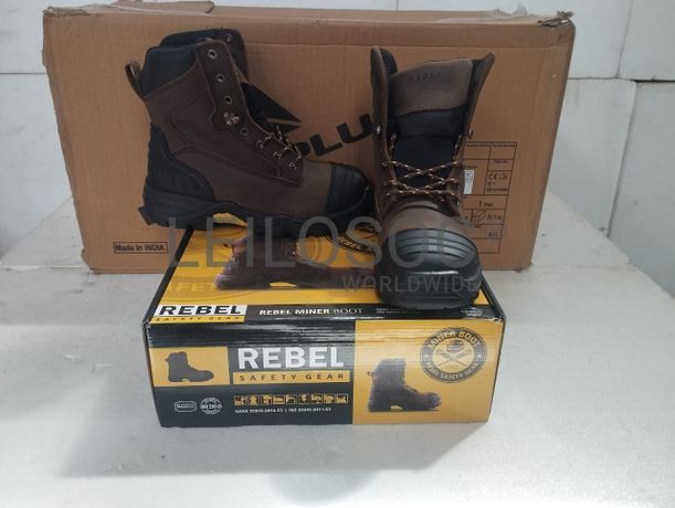 180 pares de botas de segurança de cano médio S3 — Delta Plus Phoenix, n.º 36