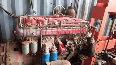 Motor Liebherr para grua