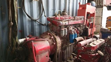 Motor Liebherr para grua