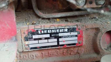 Motor Liebherr para grua