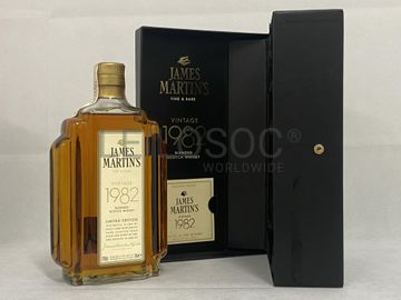 Whisky 'James Martin's' - Vintage 1982