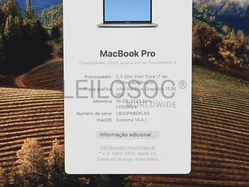 Portátil MacBook Pro