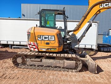 Mini Giratória JCB 85Z-1 · Ano 2017