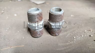  Niplos galvanizados de 0.50mm