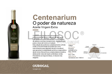 Leilão Solidário · Azeite Ourogal Centenarium