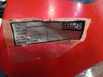 KTM GASGAS CE 350F · Ano 2022