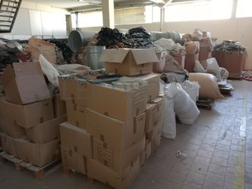 Estantes Industriais · Matéria-Prima