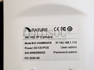 Câmara IP CCTV