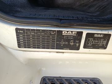Daf 55.250 · Ano 2006 · Grua Hiab
