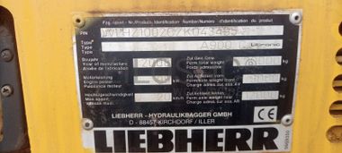 Escavadeira Liebherr A900C