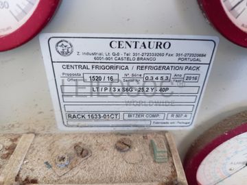 Central Frigorífica Bitzer S6G – 25Y · Ano 2016