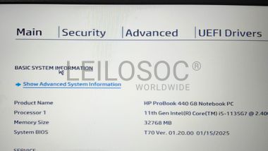 Portátil HP 440