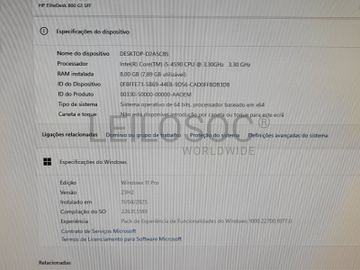 Computador HP EliteDesk