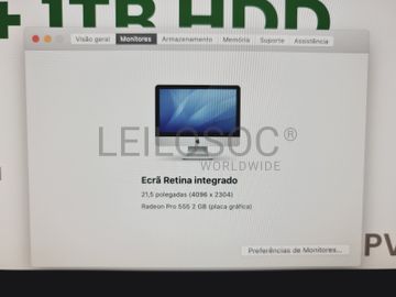 Computador Apple iMac A1418 All In One