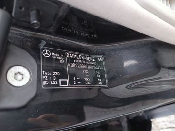 Mercedes-Benz S320 · Ano 1999