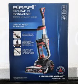 Aspirador vertical de tapetes Bissell ProHeat 2X Revolution