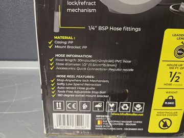 Carretel de Mangueira de Água