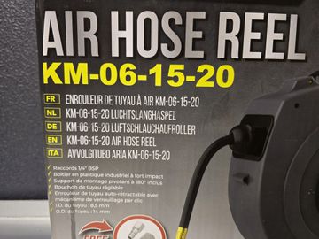 Carretel de Mangueira de Ar