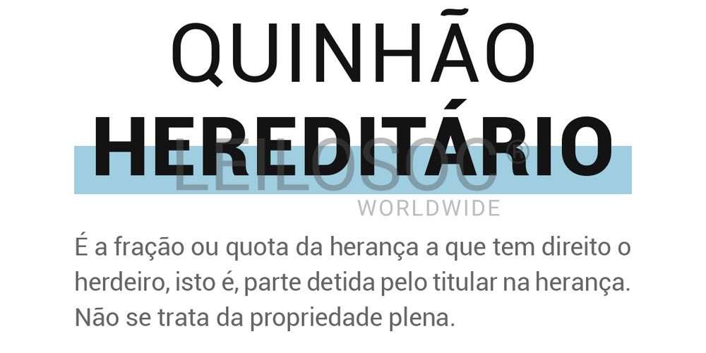 Quinhão Hereditário · Sertã 2